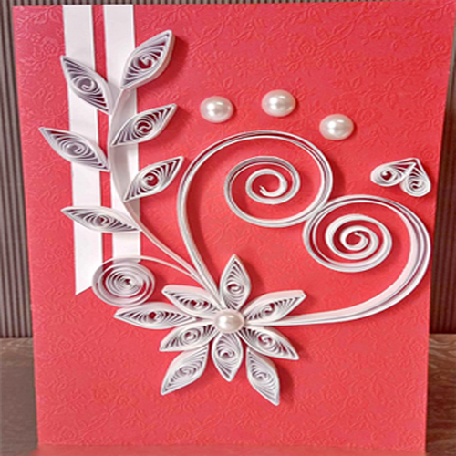 hand crafted wedding card3by Weddingcard center