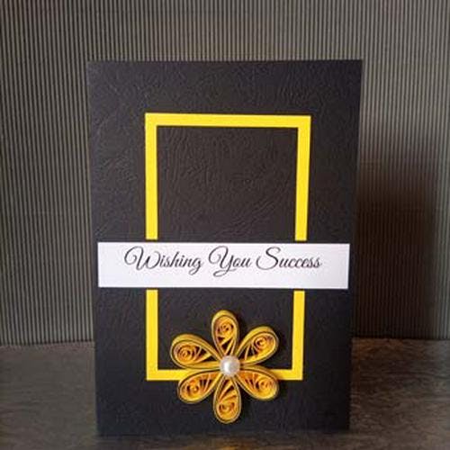 hand crafted wedding card4by Weddingcard center