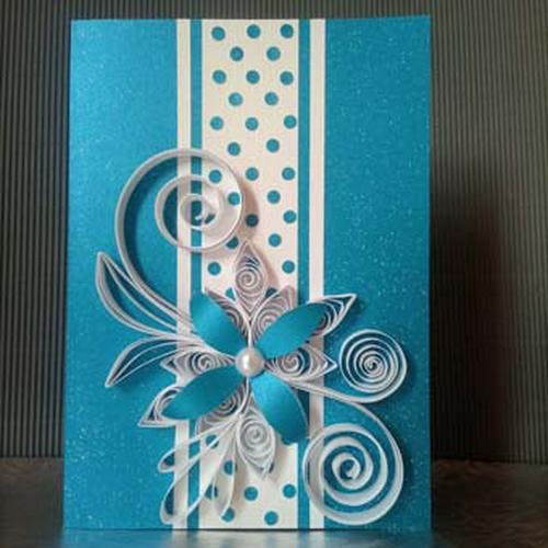 hand crafted wedding card 5by Weddingcard center