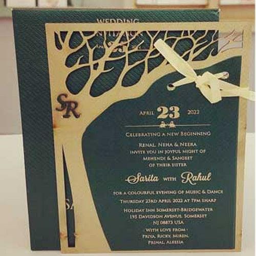 laser cut wedding card 28by Weddingcard center